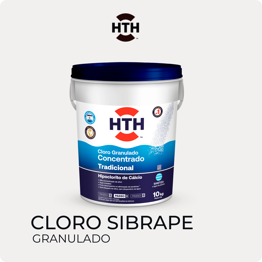 Hipoclorito de cálcio- Hidroazul - Premium 69