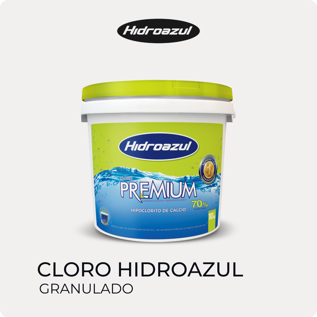 Hipoclorito de cálcio- Hidroazul - Premium 70